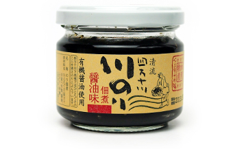 有機醤油使用 清流四万十川 川のり佃煮 醤油味